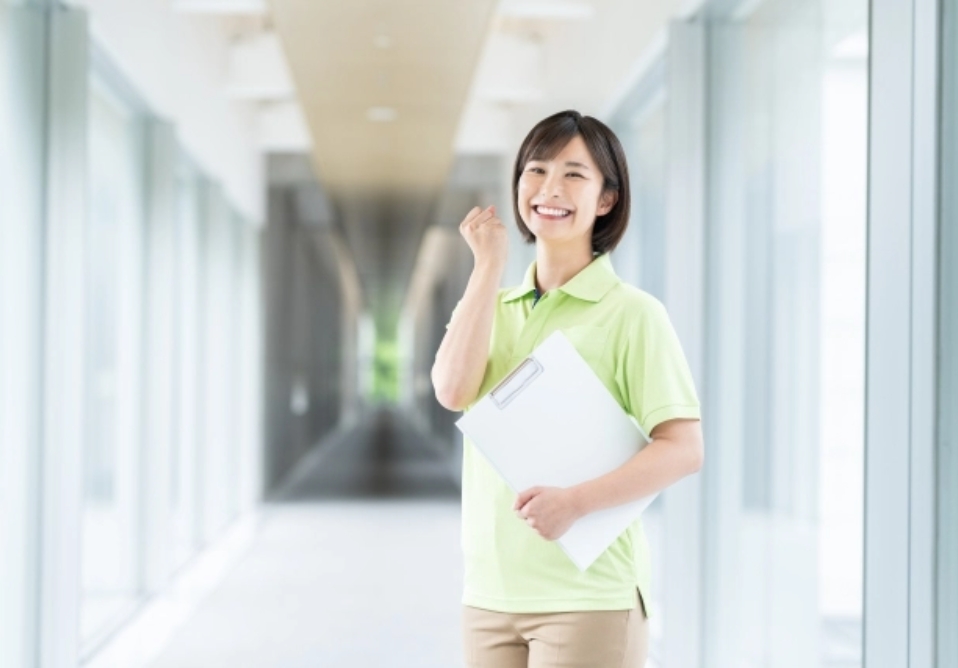 介護業界でいきいき働くスタッフ