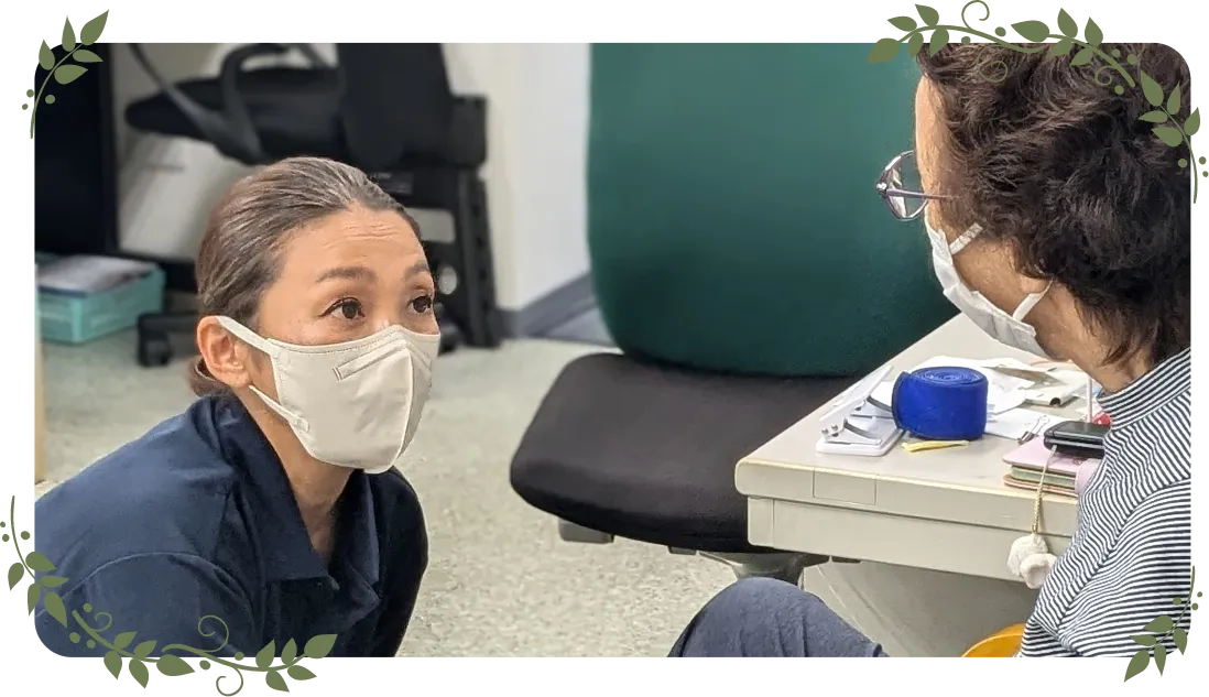 スタッフ研修の様子
